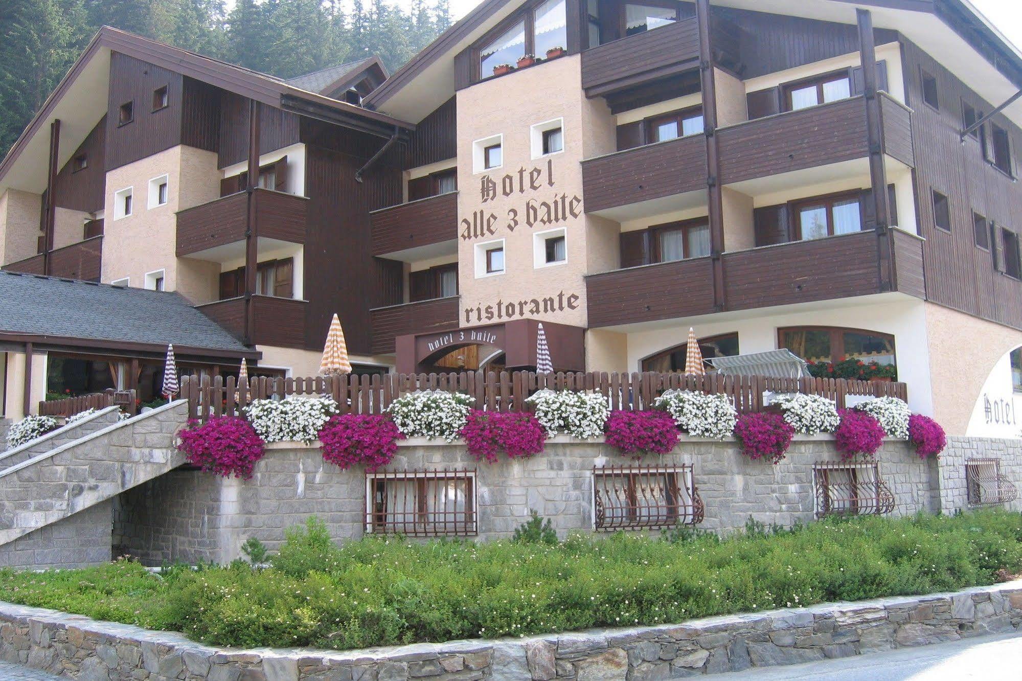 סנטה קתרינה ואלפורבה Hotel Alle Tre Baite מראה חיצוני תמונה
