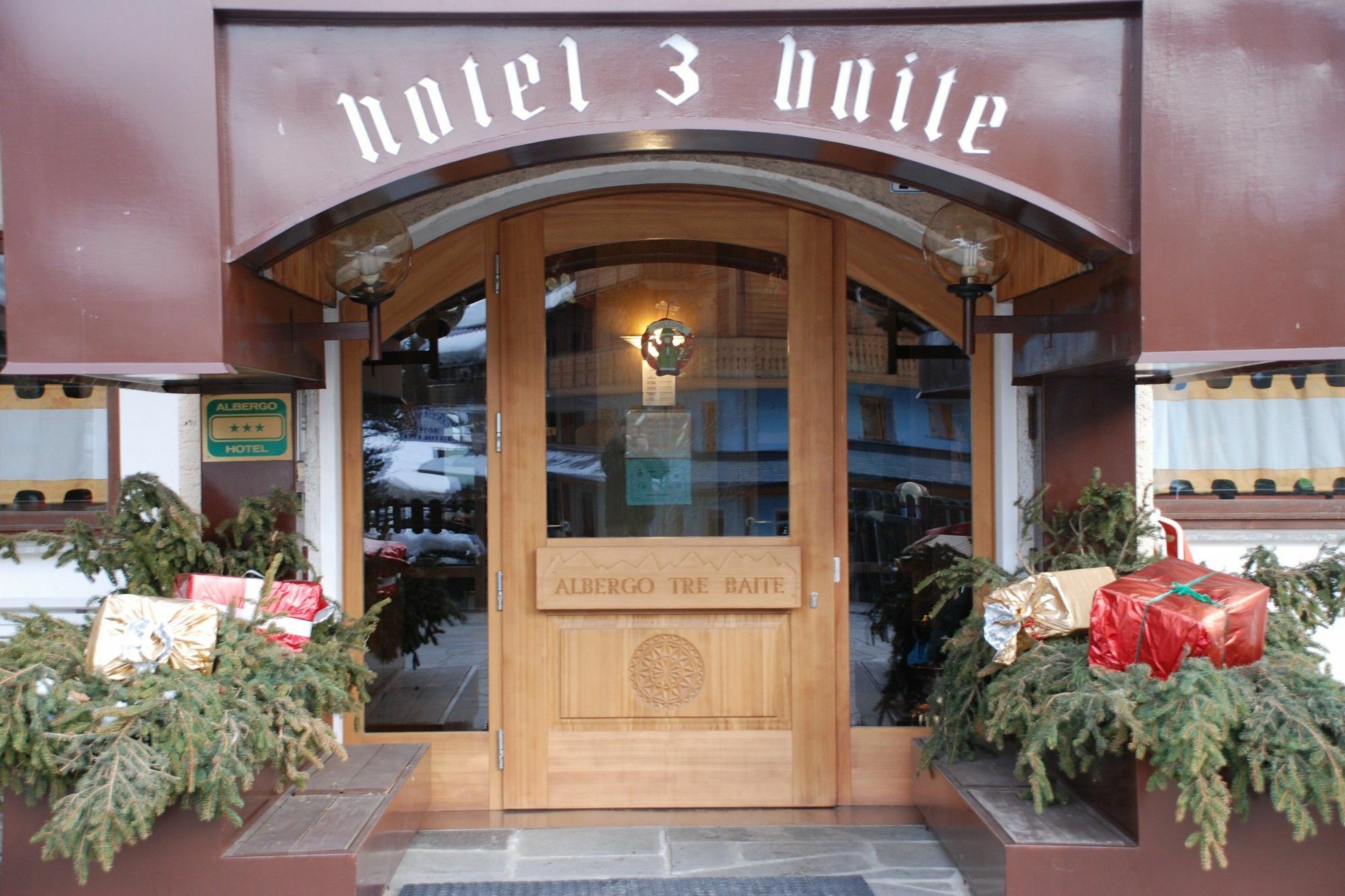 סנטה קתרינה ואלפורבה Hotel Alle Tre Baite מראה חיצוני תמונה